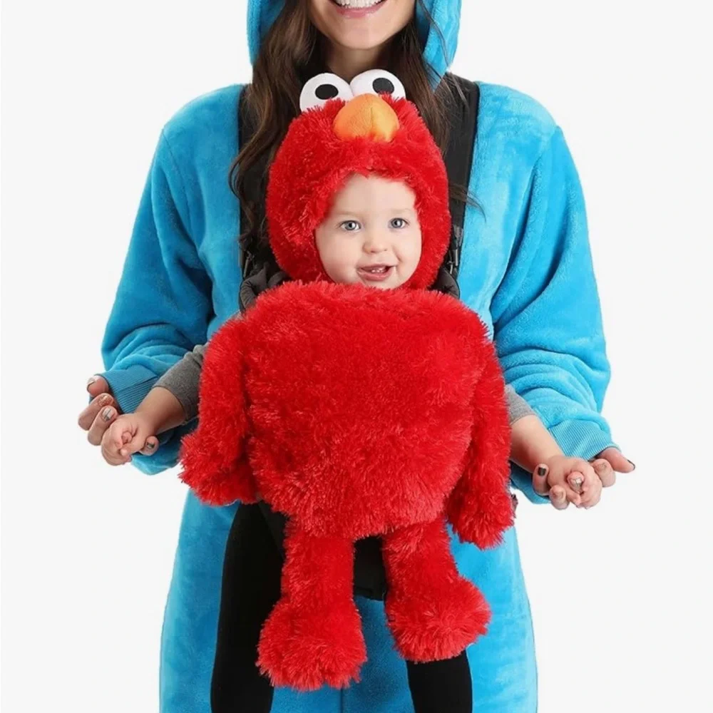 Sesame Street Elmo Carrier Cover Halloween Costume Infant Baby 0-24 Months